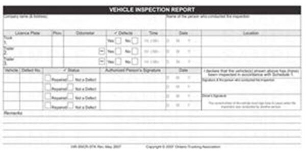 8½ x 4¼ Carbonless VIR - (Stock)