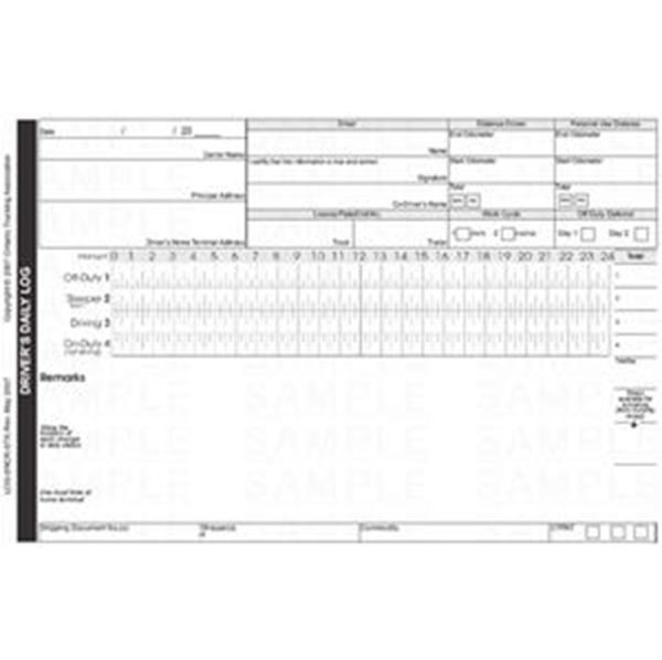 8½ x 5½ Small Log Book no Carbon