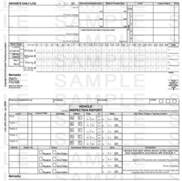 8½" x 8¼" Log Books Carbonless (OTA)